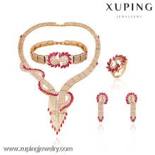 63319-Xuping Hotsale Special Style Design für Luxus-Schmuck-Set